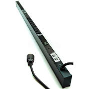 Wiremold 4B53B2-2-AM Power Distribution Unit, 230V/200V, 20A, 54"L, 18 Outlets