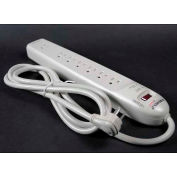 Wiremold SRD10N Perma Power Computer Grade Surge Strip, Phone/Fax, 120V, 15A