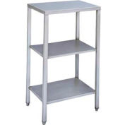 Winholt Scale Stand W/ 3 Shelves, 16 Ga 304 Stainless Steel Top, 22&quot;W x 16&quot;D