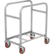 Winholt Mobile Stainless Steel Lug Cart SS-L-2 Capacity 2 Lug, 25"L x 16"W x 33"H, No Lugs