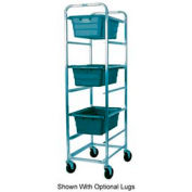 Winholt Mobile Stainless Steel Lug Cart SS-L-6 Capacity 6 Lug, No Lugs