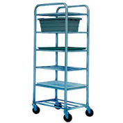 Winholt Aluminum Universal Cart UNAL-7-32 7 Shelves 32"L x 28"W x 68"H, No Totes