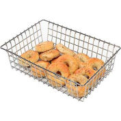 Winholt WBB1319 - Bagel, Bread and Bun Wire Basket, Level Top, 13-3/4"W - Pkg Qty 2