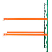 Husky Rack & Wire Teardrop Pallet Rack Add-On - No Deck - 96"W x 36"D x 144"H