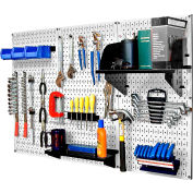 Wall Control Pegboard Standard Tool Storage Kit, White/Black, 48" X 32" X 9"