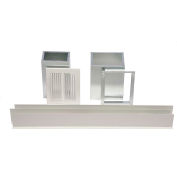 Williams Side-Outlet Register 6701 W/10" Boot For Top-Vent & Direct-Vent Models