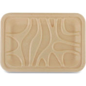 World Centric Fiber Trays, 1-Compartment, 8.2 x 5.7 x 0.7, Natural, 500/Carton