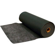 Global Industrial Universal High Traffic Sorbent Mat, Heavyweight, 30"W x 300'L, Gray