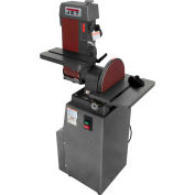 Jet 414552 J-4200A-2 Industrial Combo Belt & Disc Finishing Machine, 230V, 1-Phase