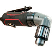 JET Reversible Right Angle Air Drill, Jacobs Industrial, 3/8" Chuck, 1200 RPM
