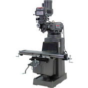 Jet 691206 JTM-1050 Milling Machine W/Newall DP700 DRO, X & Y-Axis Powerfeeds, 3 HP