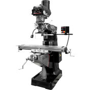 JET® 894129 ETM-949 Mill,3-Axis ACU-RITE 203 (Knee) DRO,X,Y,Z-Axis JET Pwrfds,USA Pwrd Draw Bar