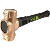 Wilton 90616 B.A.S.H.® 6Lb. Brass Head 16" Unbreakable Steel Core Handle Sledge Hammer