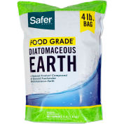 Safer Brand Food Grade Diatomaceous Earth - 4 lb Bag, Granular, Multi-Species - 51704