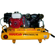 MaxAir TT55GE-MAP Portable Gas Air Compressor w/ Honda GX Engine, 5.5 HP, 10 Gallon, Wheelbarrow