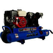 Eagle TT55GE Portable Gas Air Compressor w/ Honda GX Engine, 5.5 HP, 10 Gallon, Wheelbarrow