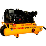 MaxAir TT65G-MAP Portable Gas Air Compressor w/ Honda GX Engine, 6.5 HP, 10 Gallon, Wheelbarrow