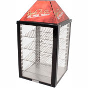 Wisco Industries®Display Warmer - 4 Shelf, Adjustable Thermostat, 18"W x 34"H x 18"D