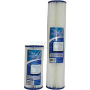 Aquaflo 26179 Pleated Polyester Sediment Cartridge, 20 GPM, 20 Micron - Pkg Qty 20