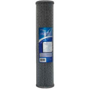 Aquaflo 26190 Cartridge, Carbon, Impregnated Polyester Media, 5 GPM, 5 Micron - Pkg Qty 20