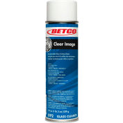Betco Clear Image Non-Ammoniated Glass & Surface Cleaner-12/CS,19oz. Aerosol- Rain Fresh,Wht-0922302