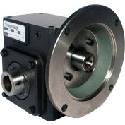 Worldwide HdRF325-5/1-H-182/4TC Cast Iron Right Angle Worm Gear Reducer 5:1 Ratio 182/4T Frame