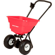 EarthWay 2050P 80 Lb Capacity Estate Broadcast Even Spread Spreader W/ 10" Wheels