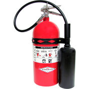 Amerex 10LB CO2 Fire Extinguisher, Wall Mount, Type B, C