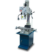Baileigh Industrial Vertical Mill Drill, 2 HP, Single Phase, 110V, VMD-828G