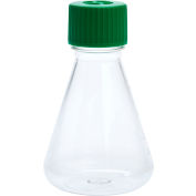CELLTREAT&#174; 250mL Erlenmeyer Flask, Vent Cap, Plain Bottom, PETG, Sterile