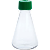 CELLTREAT&#174; 500mL Erlenmeyer Flask, Vent Cap, Plain Bottom, PETG, Sterile