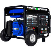DuroMax XP12000EH 12,000 Watt Hybrid Portable Generator Dual Fuel Electric Start 120/240V