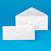 Universal® Gummed Plain Envelopes, #10, 4-1/8"W x 9-1/2"H, White, 500/Pack