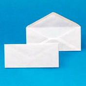Universal® Gummed Plain Envelopes, #6, 3-5/8"W x 6-1/2"H, White, 500/Box, 10 Boxes/Case