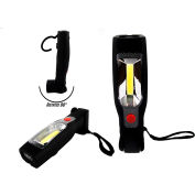 Race Sport 3W/210LM Plasma Style Hook & Magnet Mount LED Utility Flashlight