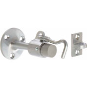 Rockwood Commercial Door Stop W/ Keeper, 2" Dia, Satin Stainless Steel - Pkg Qty 3
