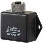Alarm Controls Under Desk Door Release Button Operated, Stainless Steel, Blk ABS Plastic, UL Listed