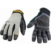 Gripster® Cut, Abrasion, and Puncture Resistant High-Visibility Etched  Rubber-Coated Palm Gloves - 300NB