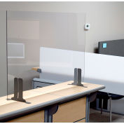 Marvel Zapf ZHDS3024TT Counter Top Sneeze Guard, Acrylic 30"W x 24"H