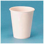 White Paper Water Cups, 3 Oz. Size, 100 Cups/Bag, 50 Bags/Carton