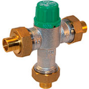 Zurn 34-ZW1070XL 3/4 In. FNPT Thermostatic Mixing Valve - Lead-Free Cast Bronze - ASSE1016, ASSE1070