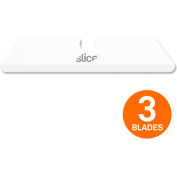 Slice® Replacement Ceramic Utility Knife Blades, Round Tips - 10526 - Pack of 3