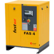 First Air FAS041 5-HP Tankless Rotary Screw Air Compressor