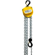250 lbs Capacity Single Phase Hook Mount 10 Lift 7/8 Hook Opening 16 fpm Max Lift Speed 0.167 HP CM ShopStar Electric Chain Hoist 115V 