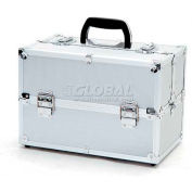 TZ Case, Beauty Case, 14"L x 8-1/2"W x 9-1/4"H, Silver Dot