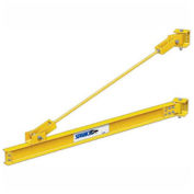 1/2 Ton, 8' span, Spanco 301 Series, Steel, Wall Mounted, Wall Bracket, Jib Crane, Tie Rod Design
