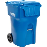 Vestil TH-CART-95 95 Gallon Trash Can Cart with Wheels