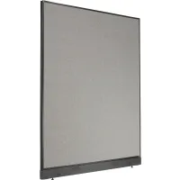 Interion® Office Partition Panel with Pass-Thru Cable, 60-1/4