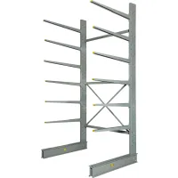 Global Industrial™ Single Sided Cantilever Rack Starter, 72