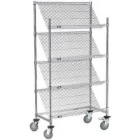 【送料無料】Steel Cart Hanger Global Industrial™ Steel Utility Cart w/ 2 Shelves, 1200 lb